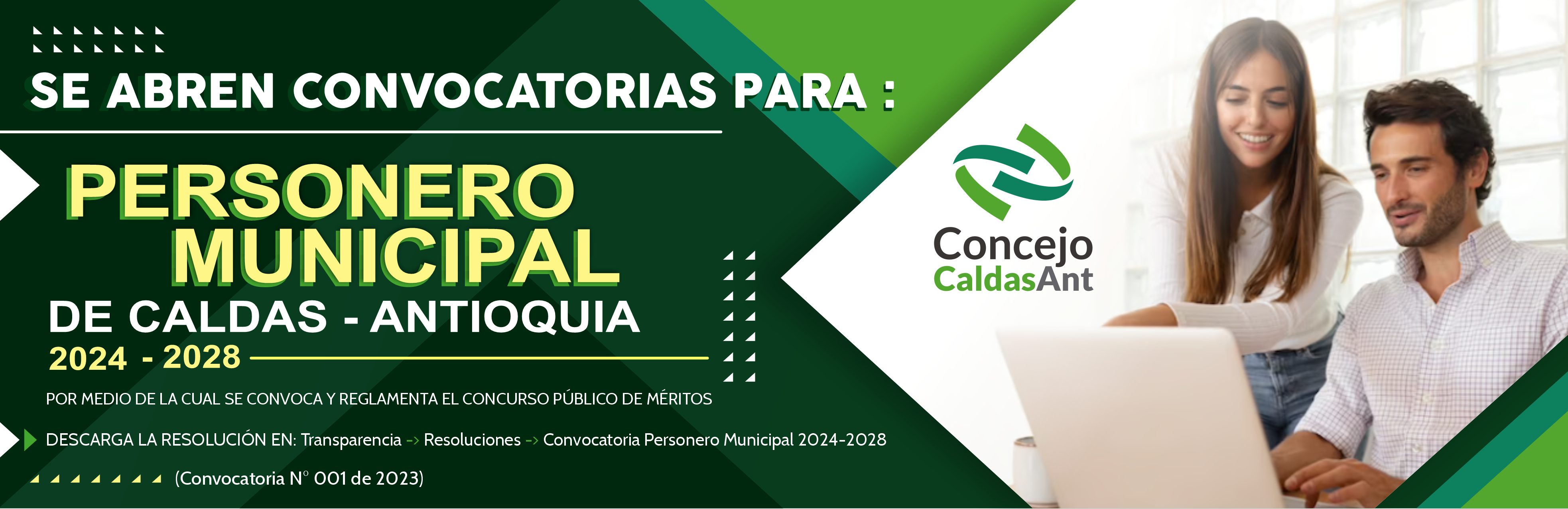 AVISO CONVOCATORIA CONCURSO DE PERSONEROS